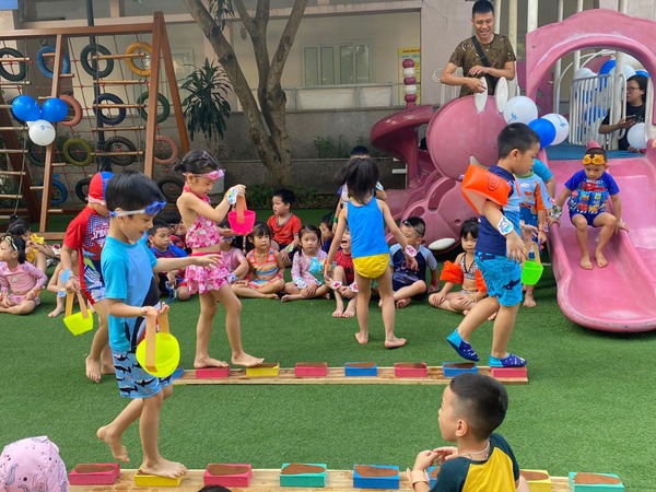 BLUE OCEAN - LỄ HỘI ĐẠI DƯƠNG XANH CỦA TRƯỜNG MẦM NON HOA SỮA