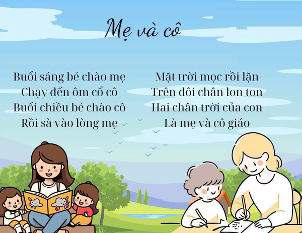 Bài thơ: MẸ VÀ CÔ