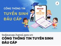 THÔNG TIN TUYỂN SINH TRỰC TUYẾN CHO TRẺ 5 TUỔI VÀO TRƯỜNG MẦM NON